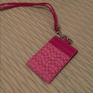 Coach Luggage Tag